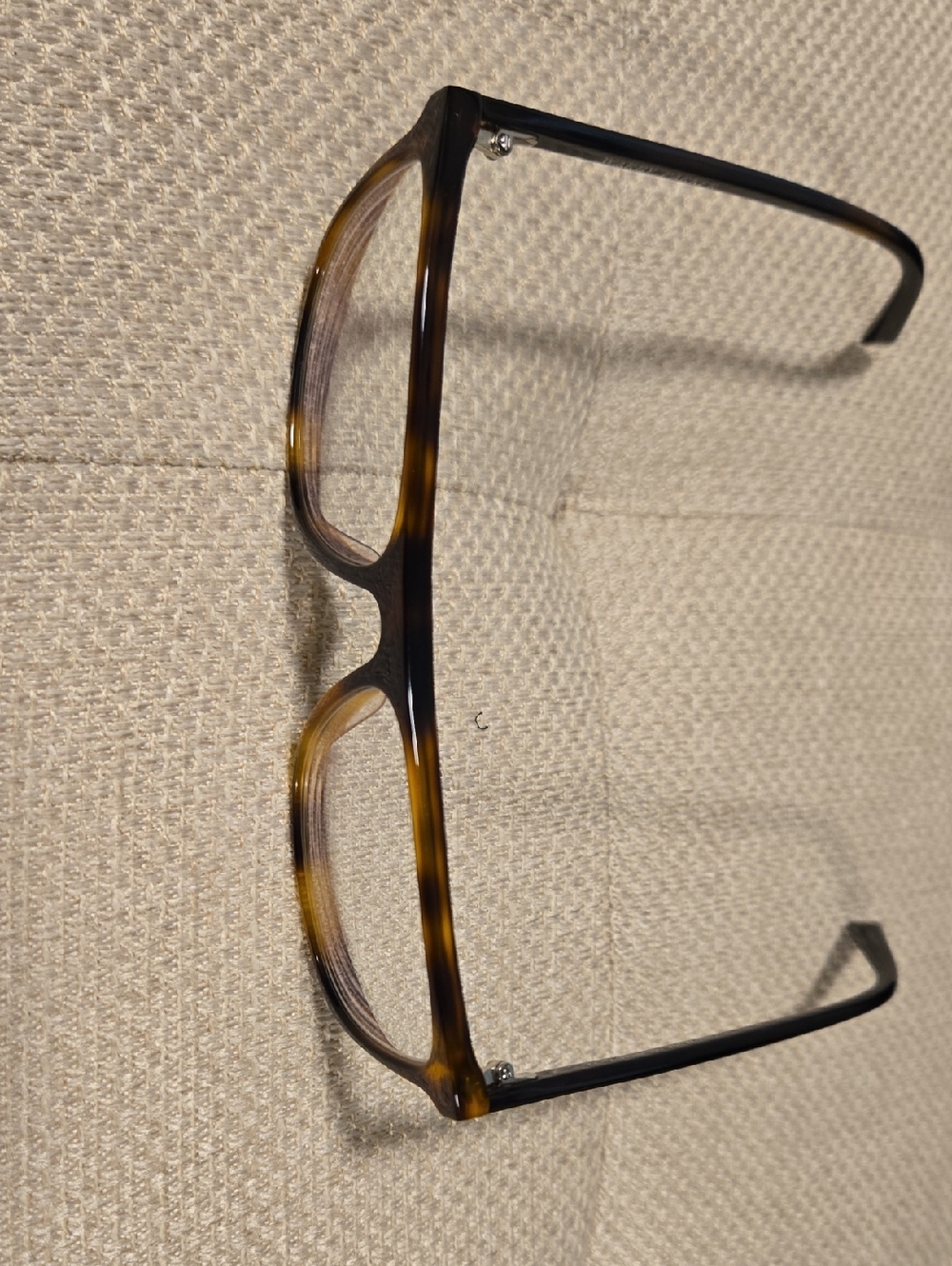 Warby Parker Fletcher Women Tortoise and Black Rectangular Glasses